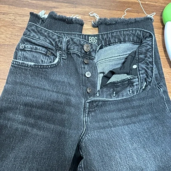 URBAN OUTFITTERS BDG Dillon High-Rise Slim Straight Black Jeans Sz 27 - Picture 5 of 9